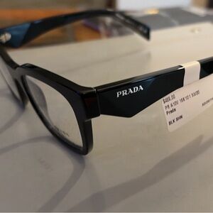 Prada Men's Black Designer Glasses